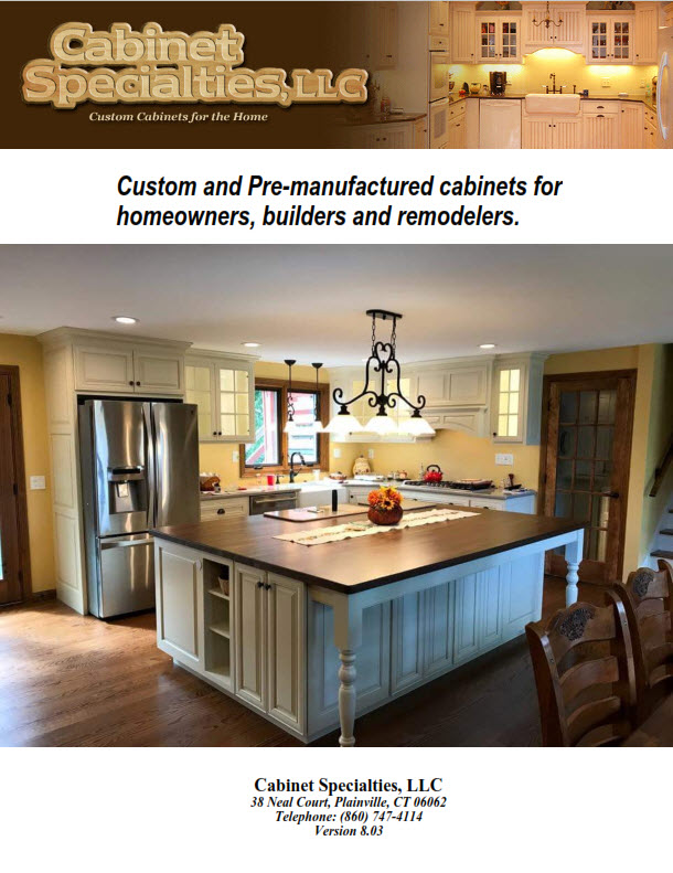 Cabinet Specialties Catalog v8.03